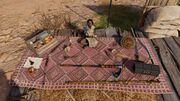 Reda at his stall in Kanopos