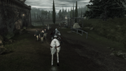 Ezio racing across Romagna