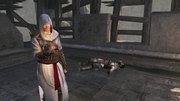 Altaïr deactivating the Apple