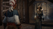 Aveline meeting her mother