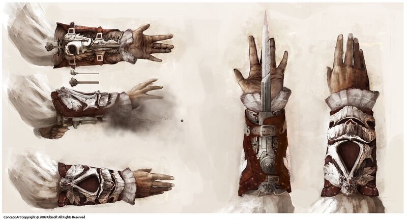File:Assassin's Hidden Weapons Concept Art.jpg