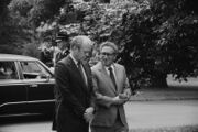 Henry Kissinger (right) with Gerald Ford in 1974