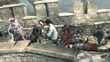 Ezio takes on the Borgia guards
