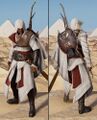 Ezio's Assassin robes as seen in Assassin's Creed: Origins