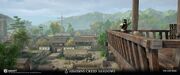 Concept art of Tsuruga Castle