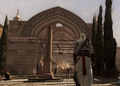 The western entrance of the souk.