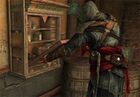Ezio at a Bomb-crafting station