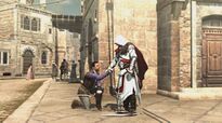 Ezio recruiting a new Assassin Apprentice in Rome.