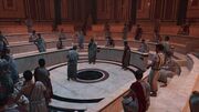 Caesar and the Senate