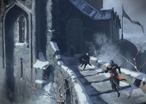 Infiltrating Masyaf by Gilles Beloeil.jpg