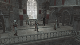 Altair and Malik with Al Mualim after the failure at Solomon's Temple.