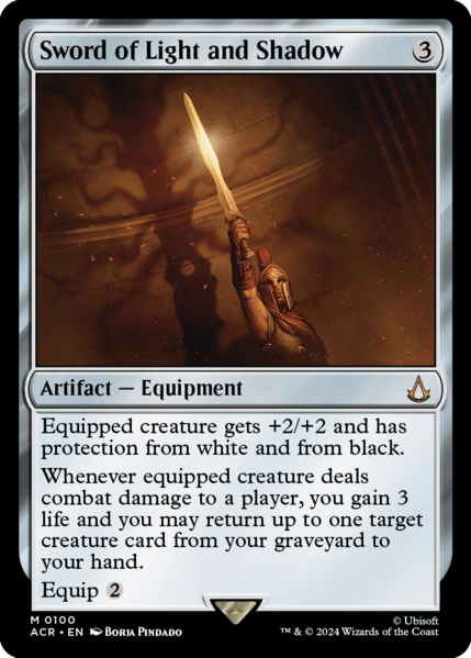 File:MTG ACR - 100 Sword of Light and Shadow.png