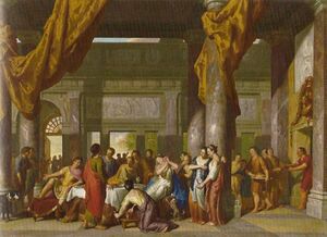Mark Antony at Cleopatra's Feast - Gerard Hoet.jpg