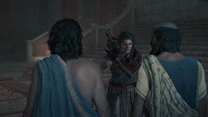 Kassandra furious over Phoibe's death.png