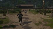 Naoe chasing after Tetsuo