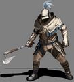 An in-game model of a Brute.