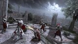 Ezio finishing a guard in Rome with the Hidden Gun