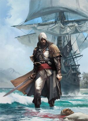 More Edward Kenway Pirate Cloak - Concept Art.jpg