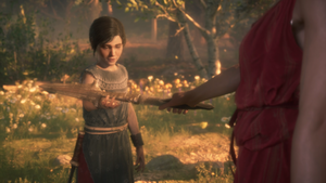 ACOD Memories Awoken Kassandra Myrrine Spear.png