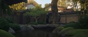 Naoe inside Rikyu's home