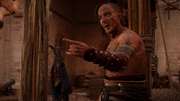 Ivarr meeting Eivor for the first time