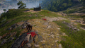 Kassandra found Akamas's corpse revealing a fight near the campsite.