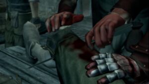 Antonio removes the arrow bolt.jpg