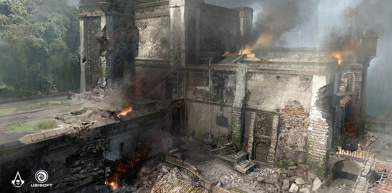 File:AC4 Fort Destruction - Concept Art.jpg