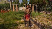 Nikeratos at the Spartan training territory