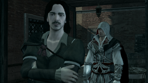 Ezio eying Antonio - ACII.png