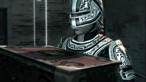 Ezio posing a guard (2).jpg