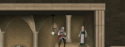 Ezio meeting the first contact