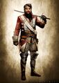 Concept art of Josiah Burgess