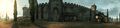 Panoramic view on the Monteriggioni gateway.