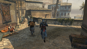 Ezio and the Apprentice heading to Lysistrata's location