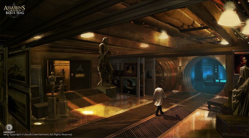 File:Assassin's Creed IV Black Flag Abstergo Entertainment interior 5 Concept Art by EddieBennun.jpg