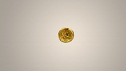 A gold solidus produced during Theodosius' reign