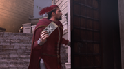 A messenger carrying the invite