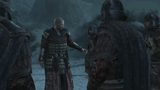 Leandros instructing his guards.