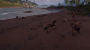 Kassandra attacking the Spartans
