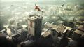 Concept art of the Assassin Dens.