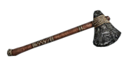 Aveline's obsidian axe