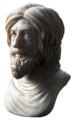 A bust depicting Herodotos