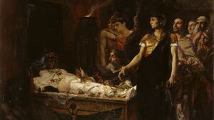 DTAE Augustus at the Tomb of Alexander.jpg