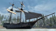The Aquila, Connor's ship, continued the jack-of-all-trades design approach, combining speed with heavy offensive capabilities.[2]