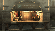 An Art Merchant shop.