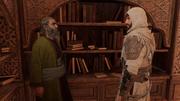 Al-Jahiz asking Basim to help him recover lost books