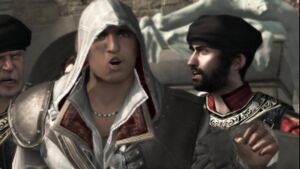 Ezio was hold by the guards.jpg