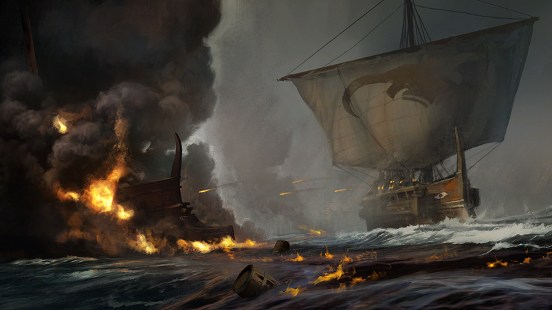 File:DTAE Ship firing fire arrows - Concept Art.png