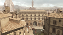 Palazzo Auditore being guarded...